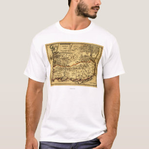 PortugalPanoramic MapPortugal T-Shirt