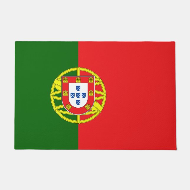 Portugese Flag Doormat (Front)