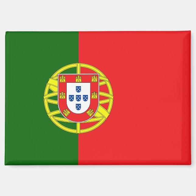 Portugese Flag Magnet (Front)