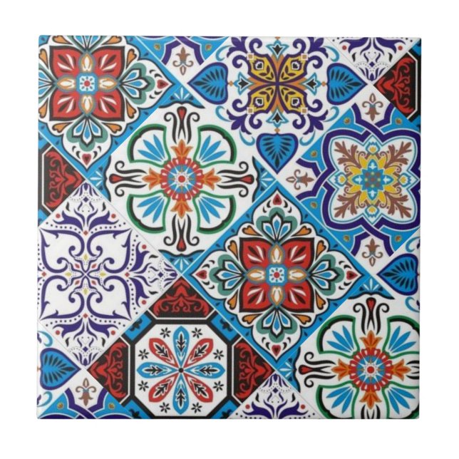 Português design  ceramic tile (Front)