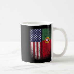 Portuguese American Flag Portugal Usa For Women Ki Coffee Mug