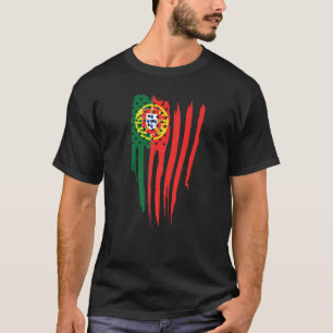 Portuguese American Flag USA Portugal Flag T-Shirt