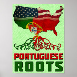 Portuguese American Roots Poster Print
