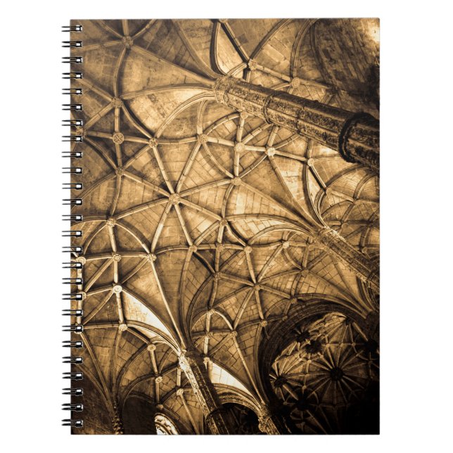Portuguese Architecture Spiral Photo Notebook (Front)