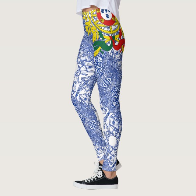 Portuguese art leggings (Left)
