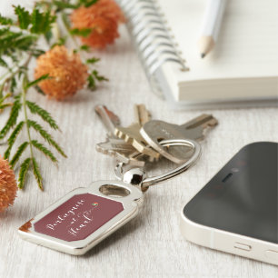 Portuguese At Heart Keyring, Portugal Key Ring