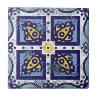 Portuguese Azule Ceramic Tile