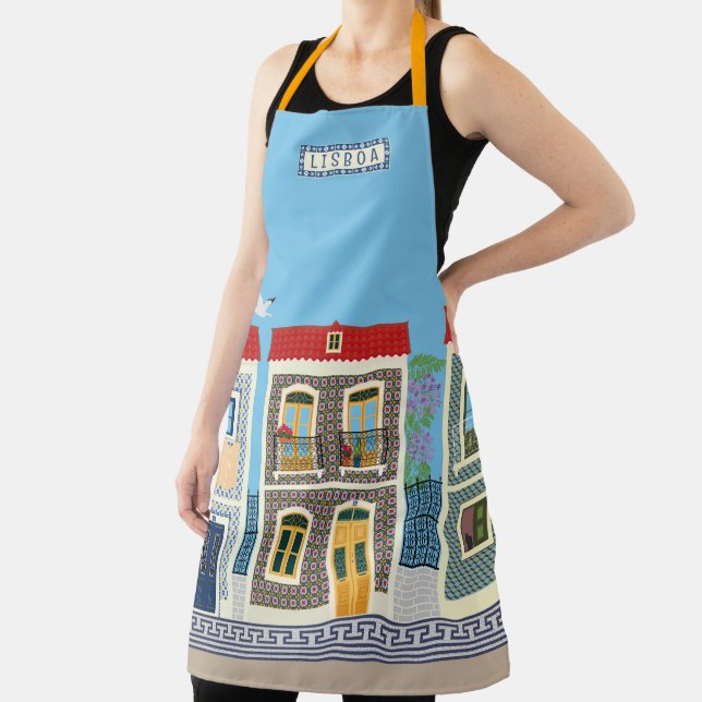 Portuguese beautiful houses with tiles or azulejos apron (Insitu)