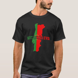 Portuguese Best Irmão Ever Portugal Flag T-Shirt