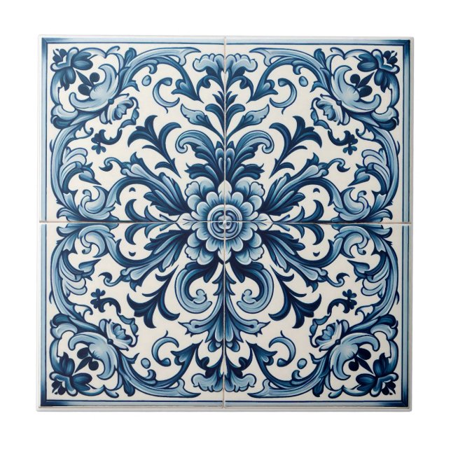 Portuguese blue tile (Front)