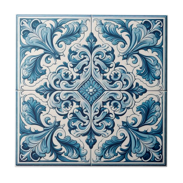 Portuguese blue tile (Front)