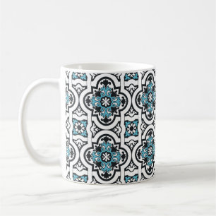 Portuguese blue tile coffee mug