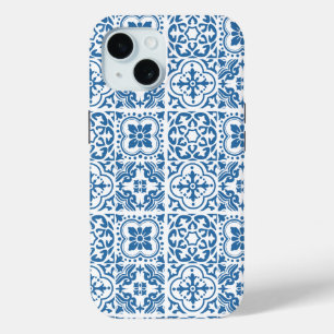 Portuguese blue tiles 2 iPhone 15 case