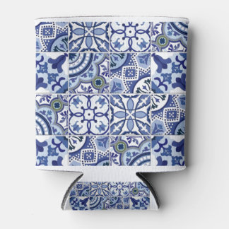 Portuguese Blue Tiles Can cooler