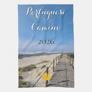 Portuguese Camino 2026 Tea Towel