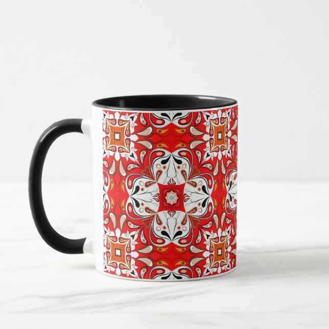 Portuguese Ceramic Tile Pattern Mug (Left)