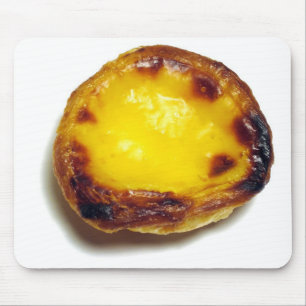 Portuguese custard tart mouse pad