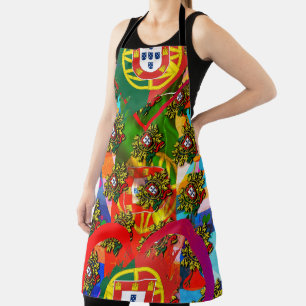Portuguese designs All-Over Print Apron