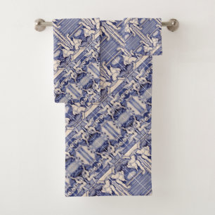 Portuguese designs bath towel set