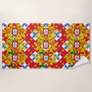 Portuguese designs beach towel