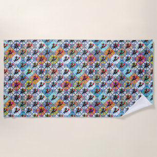 Portuguese designs  beach towel