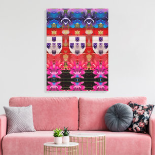 Portuguese designs canvas print
