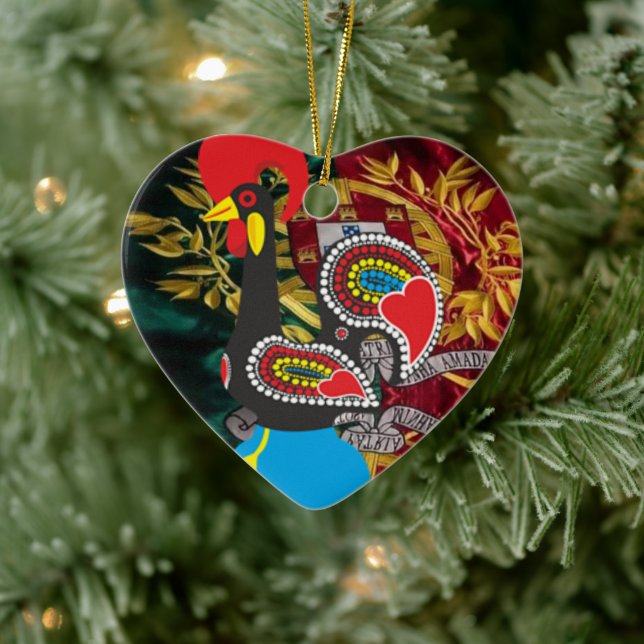Portuguese designs ceramic ornament (Tree)