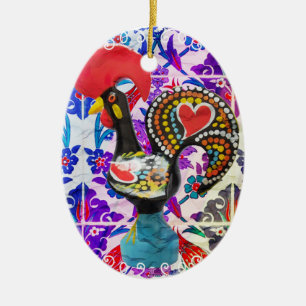 Portuguese designs ceramic ornament