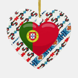 Portuguese designs ceramic ornament