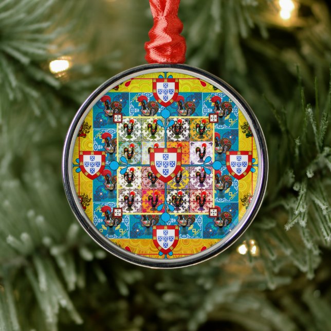 Portuguese designs ceramic ornament (Tree)
