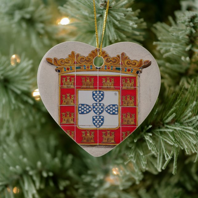 Portuguese designs ceramic ornament (Tree)