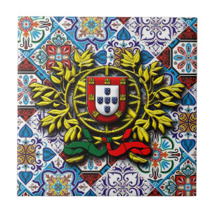 Portuguese designs ceramic tile