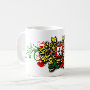 Portuguese designs coffee mug