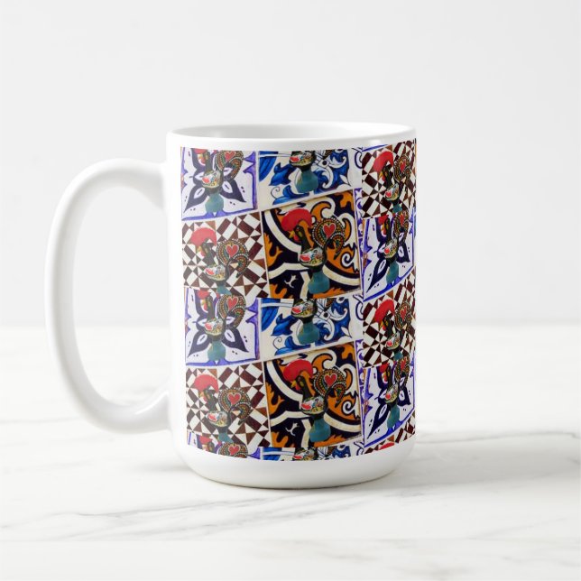 Portuguese designs coffee mug (Left)