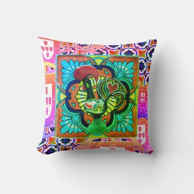 Portuguese designs  cushion (Front)