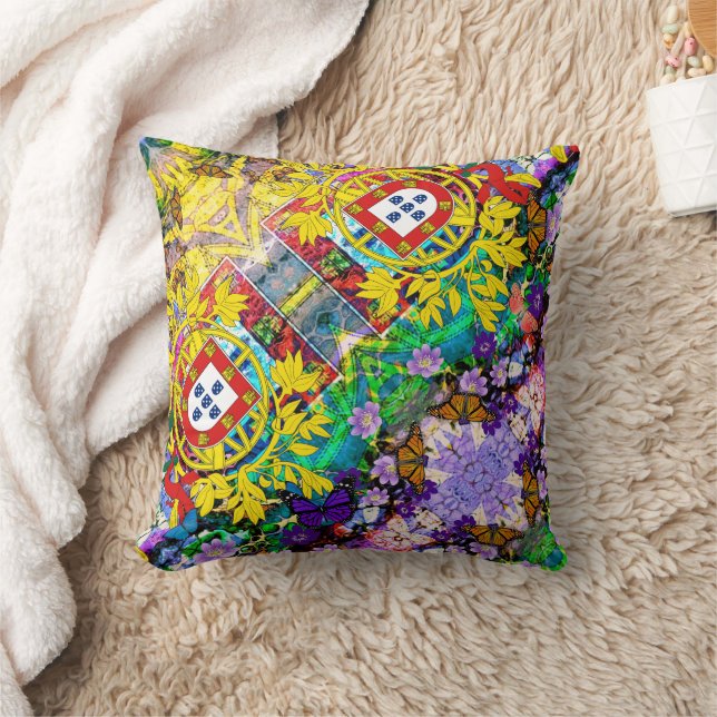 Portuguese designs cushion (Blanket)