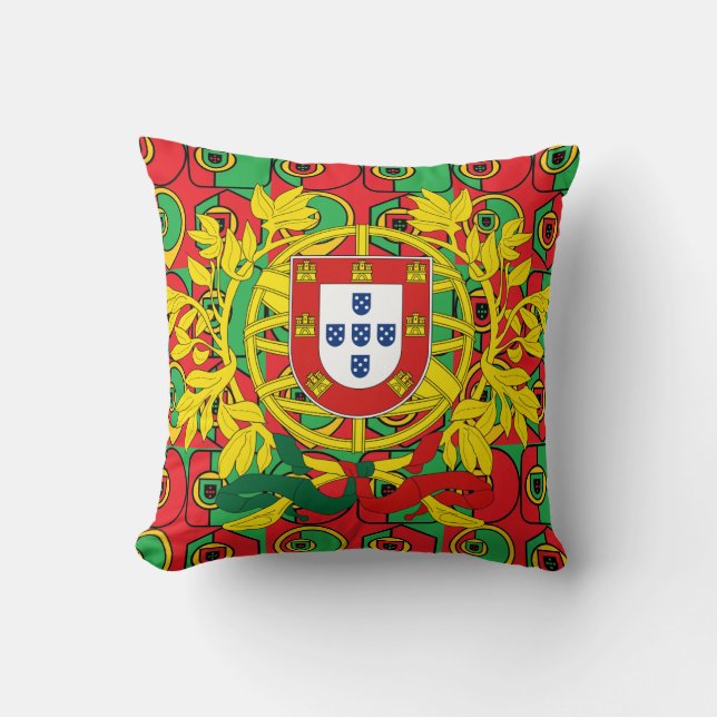 Portuguese designs  cushion (Front)