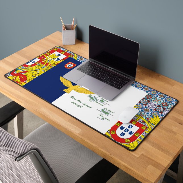 Portuguese designs  desk mat (Office 2)