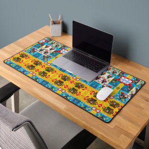 Portuguese designs desk mat