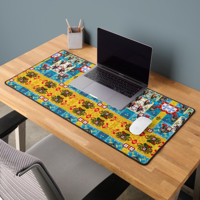 Portuguese designs desk mat (Office 2)