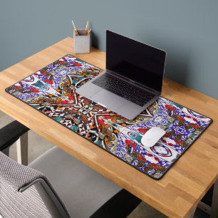 Portuguese designs desk mat