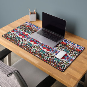 Portuguese designs desk mat