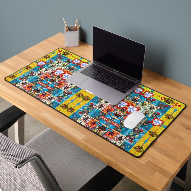 Portuguese designs desk mat (Office 2)