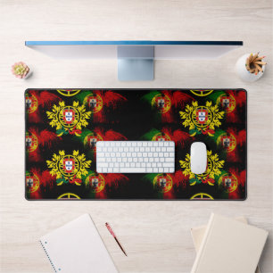 Portuguese designs desk mat