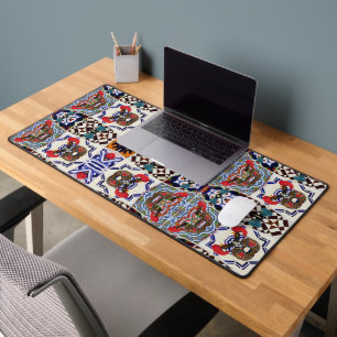 Portuguese designs desk mat