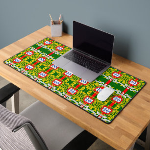 Portuguese designs desk mat