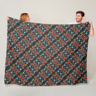 Portuguese designs fleece blanket