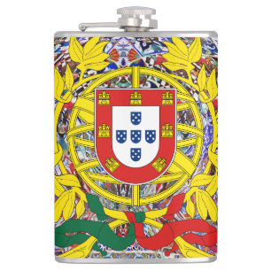 Portuguese designs hip flask