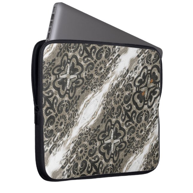 Portuguese designs laptop sleeve (Front Right)