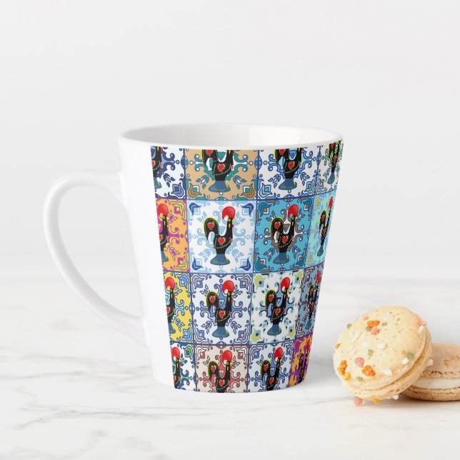 Portuguese designs  latte mug (In Situ)